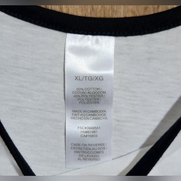 Colorblock Tank Top, NEW, sz XL - Picture 3 of 3